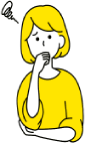 困り顔の女性